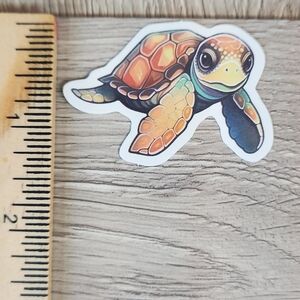 10/$10 Turtle Stickers Kuwaii Turtles Cartoon Colorful Sea Ocean Marine D162